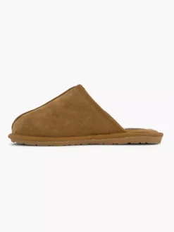 Alternative view of Cognac Leren Instap Pantoffel