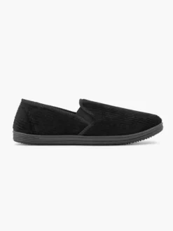 Zwarte Pantoffel Rib