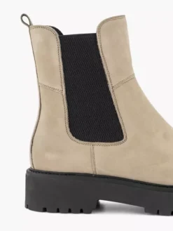 Beige Nubuck Chelsea Boot -Vanharen 2111292 H5
