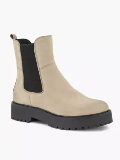 Beige Nubuck Chelsea Boot -Vanharen 2111292 H6