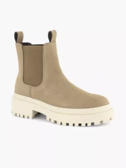 Taupe Leren Chelsea Boot -Vanharen 2111294 H6