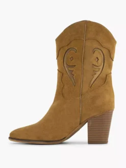 Cognac Cowboy Laarzen -Vanharen 2112207 H2