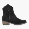 Zwarte Suéde Cowboy Laars -Vanharen 2112287 H1