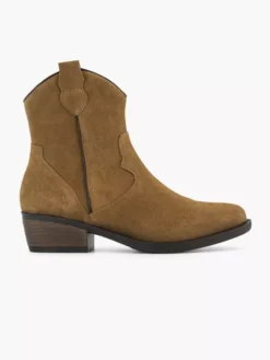 Bruine Leren Cowboy Laars