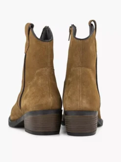 Bruine Leren Cowboy Laars -Vanharen 2112288 H4