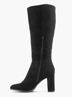Zwarte Lange Laars Hoge Hak -Vanharen 2114976 H2