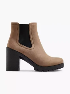 Bruine Chelsea Boot Hak