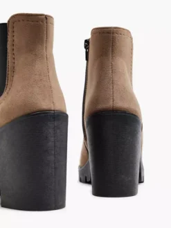 Bruine Chelsea Boot Hak -Vanharen 2115801 H4