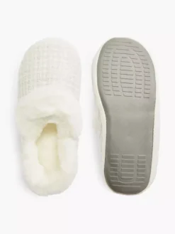 Lichtgrijze Pantoffel -Vanharen 2116629 H3