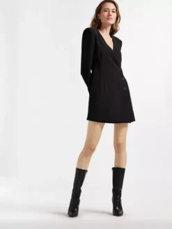 Zwarte Laarzen Hoge Hak -Vanharen 2117666 H9