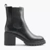 Zwarte Chelsea Boot Hak -Vanharen 2117854 H1