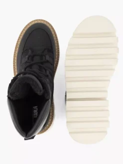 Zwarte Gewatteerde Veterboot -Vanharen 2120776 H3