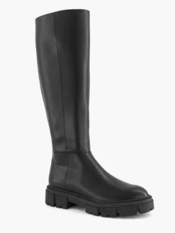 Zwarte Lange Laarzen -Vanharen 2120805 H6
