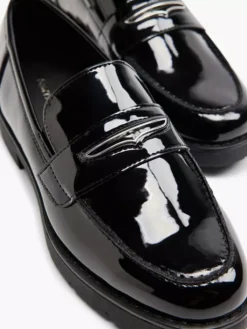 Zwarte Loafer Lak -Vanharen 2120920 H5