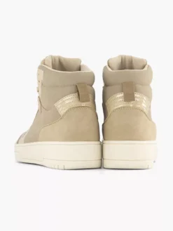 Bruine Hoge Sneaker -Vanharen 2121980 H4