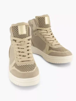 Bruine Hoge Sneaker -Vanharen 2121980 H5