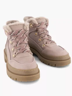 Roze Veterboot Gevoerd -Vanharen 2122730 H5