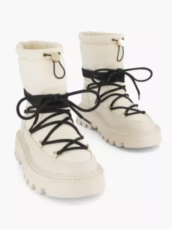 Witte Enkelboot Gewatteerd -Vanharen 2122751 H5