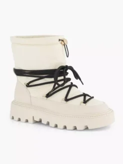 Witte Enkelboot Gewatteerd -Vanharen 2122751 H6