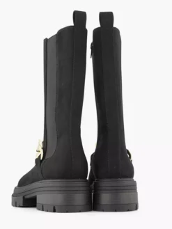 Zwarte Chelsea Boot Sierketting -Vanharen 2122756 H3