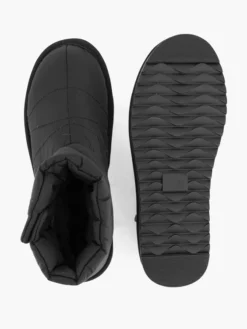 Zwarte Enkelboot Gewatteerd -Vanharen 2124153 H3