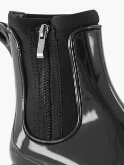 Zwarte Chelsea Regenlaars -Vanharen 2125031 H5