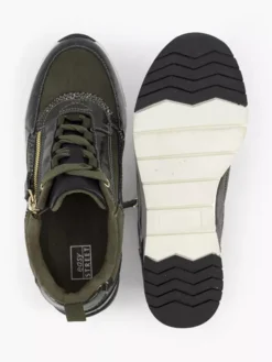 Easy Street Khaki Sneaker -Vanharen 2126029 H3