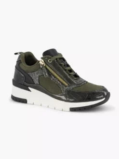 Easy Street Khaki Sneaker -Vanharen 2126029 H6