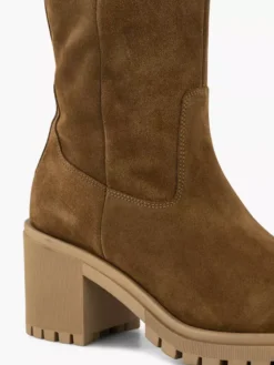 Bruine Lange Suéde Laarzen Hak -Vanharen 2126383 H5