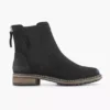 Zwarte Nubuck Chelsea Boot -Vanharen 2135924 H1
