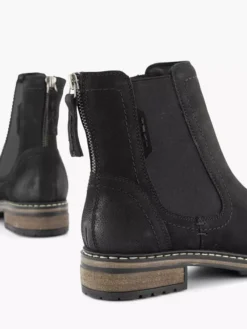 Zwarte Nubuck Chelsea Boot -Vanharen 2135924 H5