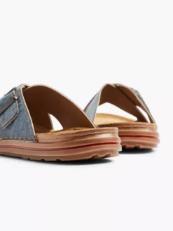 Easy Street Blauwe Slipper -Vanharen 2136425 H4