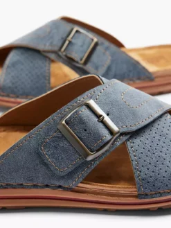 Easy Street Blauwe Slipper -Vanharen 2136425 H5