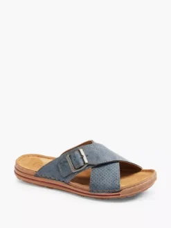 Easy Street Blauwe Slipper -Vanharen 2136425 H6