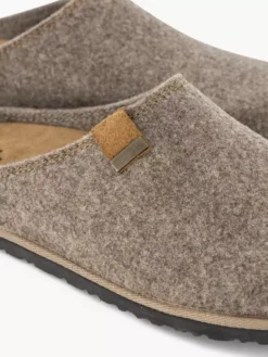 Beige Instap Pantoffel -Vanharen 2143518 H5