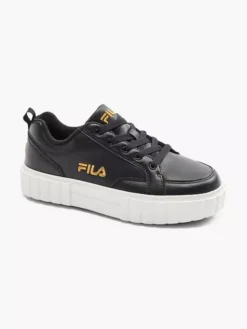 Fila Zwarte Platform Sneaker -Vanharen 2143830 H6