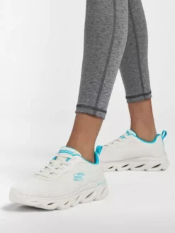 Skechers Witte Glide - Lite- Back Slide -Vanharen 2145057 H10