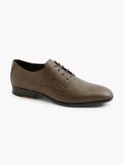 Bruine Veterschoen Print -Vanharen 2148710 H6