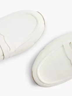 Witte Leren Instapper -Vanharen 2151730 H5