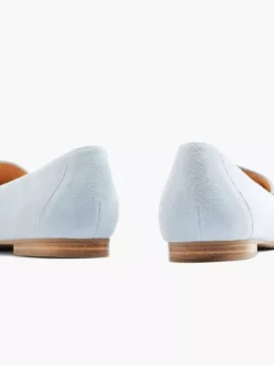 Blauwe Suéde Loafer Sierketting -Vanharen 2153232 H4