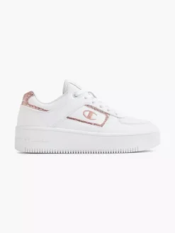 Champion Witte Low Cut Shoe Foul Platform