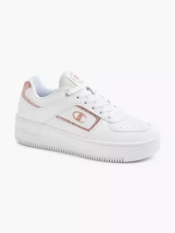 Champion Witte Low Cut Shoe Foul Platform -Vanharen 2155416 H6