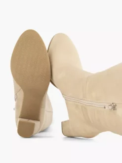 Zandkleurige Lange Laars Hak -Vanharen 2156952 H3