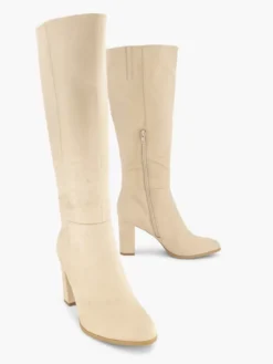 Zandkleurige Lange Laars Hak -Vanharen 2156952 H5