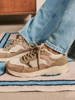 Taupe Sneaker -Vanharen 2157298 H9