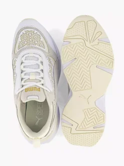 Puma Witte Cassia Laser Cut -Vanharen 2157755 H3