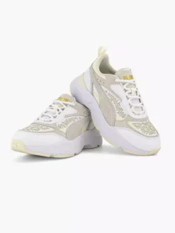 Puma Witte Cassia Laser Cut -Vanharen 2157755 H5