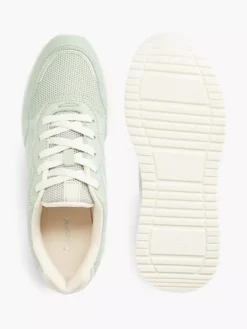 Lichtgroene Sneaker Platform -Vanharen 2158475 H3