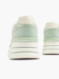 Lichtgroene Sneaker Platform -Vanharen 2158475 H4