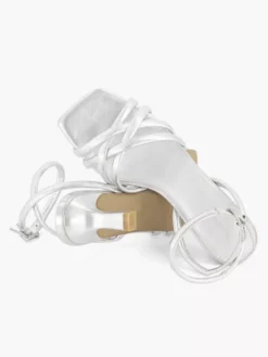 Zilveren Sandalette -Vanharen 2158802 H3